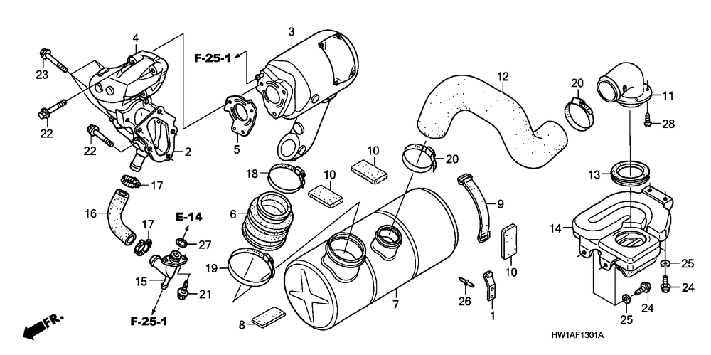 Muffler, Water