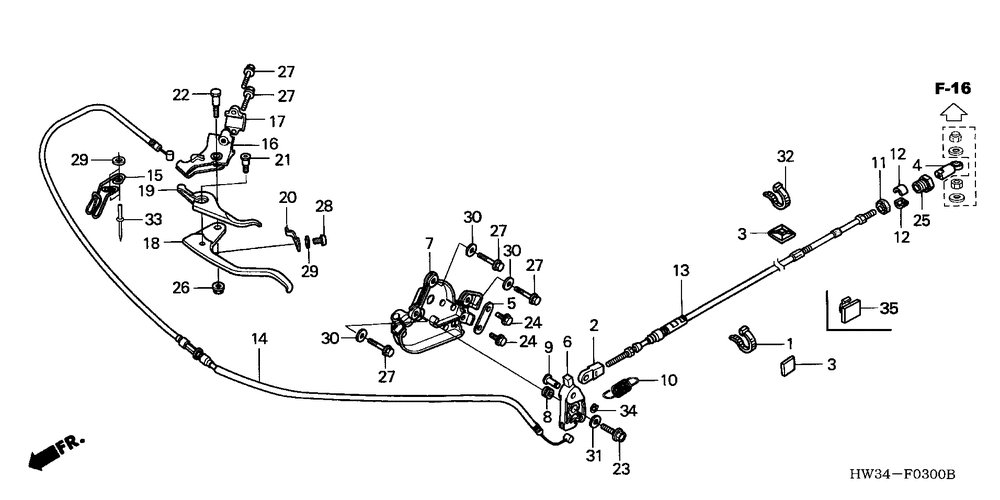 Holder, Trim Cable
