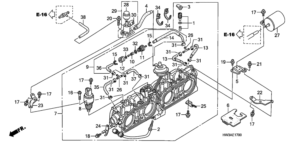 Tube A, Throttle