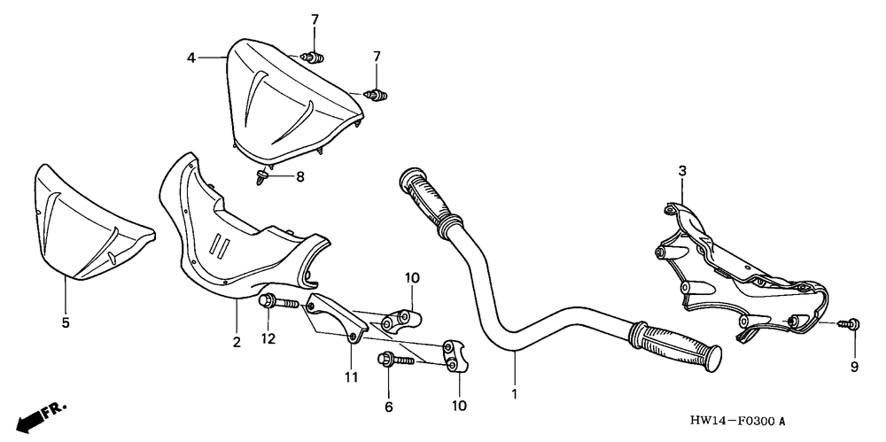 Pipe, Handle *R134*