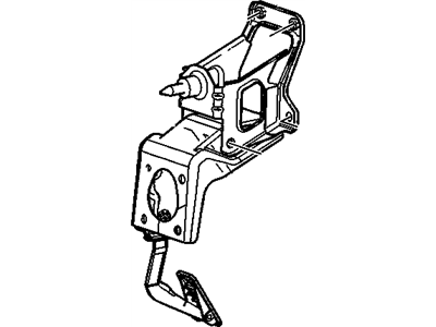 Bracket, Brake Pedal
