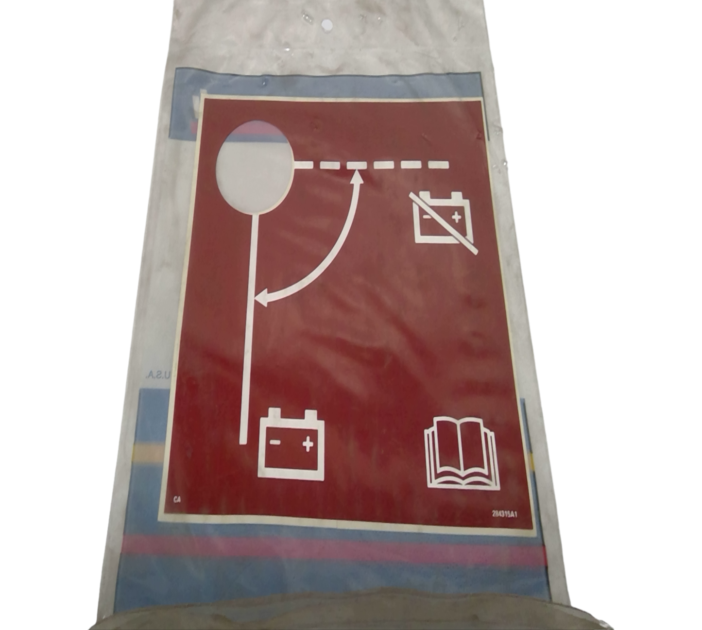 New OEM Genuine CNHi, Decal - Part # 284315A1