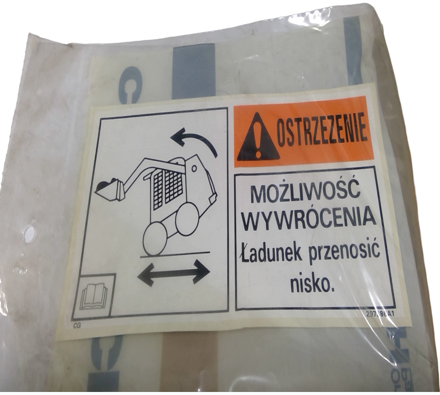 New OEM Genuine CNHi, Decal - Part # 297386A1