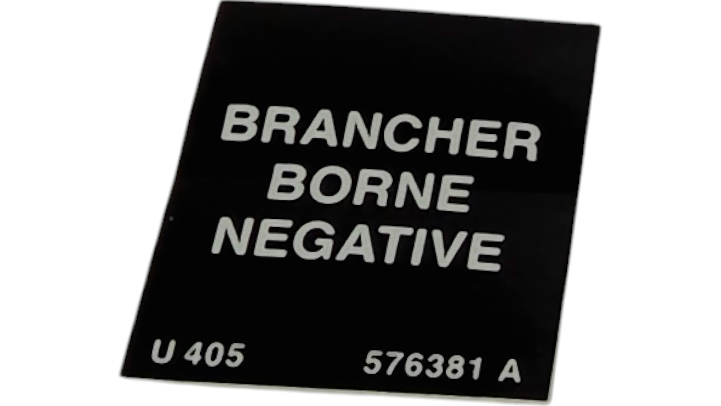 New OEM Genuine CNHi, Decal - Part # 576381