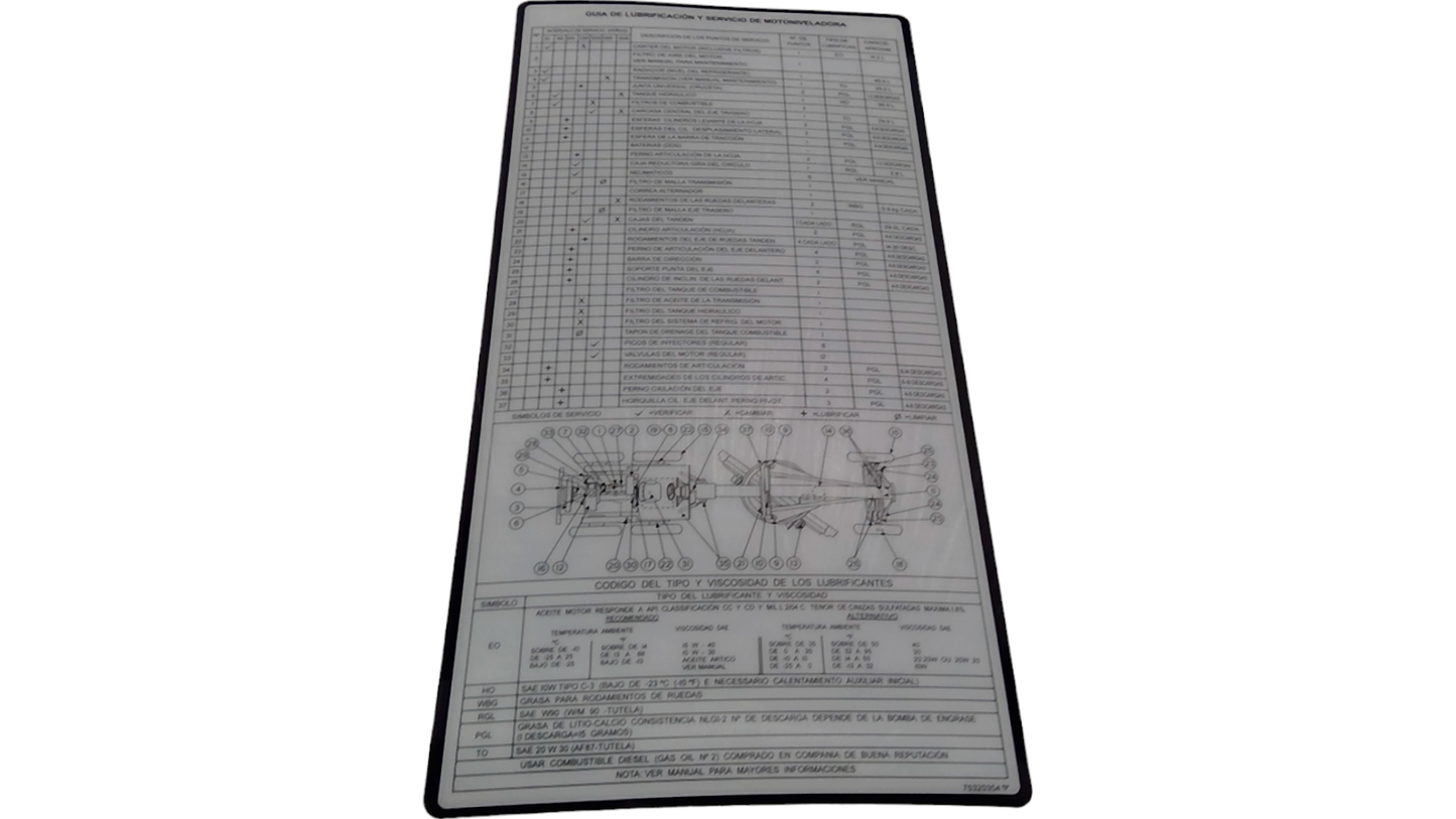 New OEM Genuine CNHi, Decal - Part # 75320354