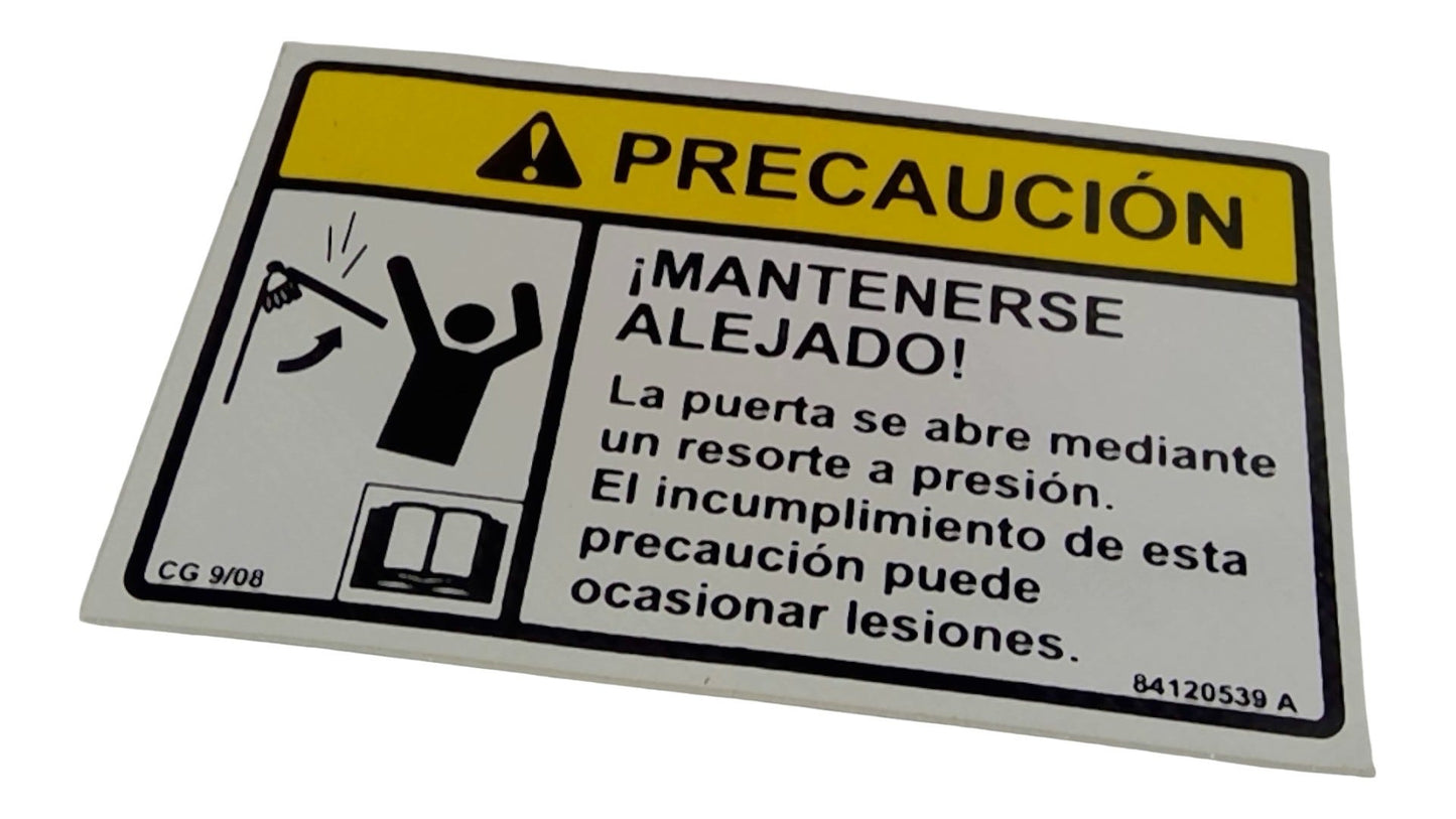 New OEM Genuine CNHi, Decal - Part # 84120539