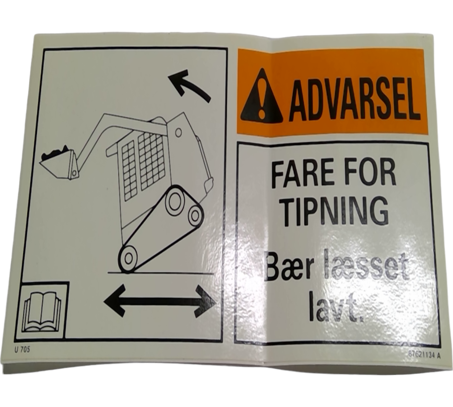 New OEM Genuine CNHi, Decal - Part # 87621134