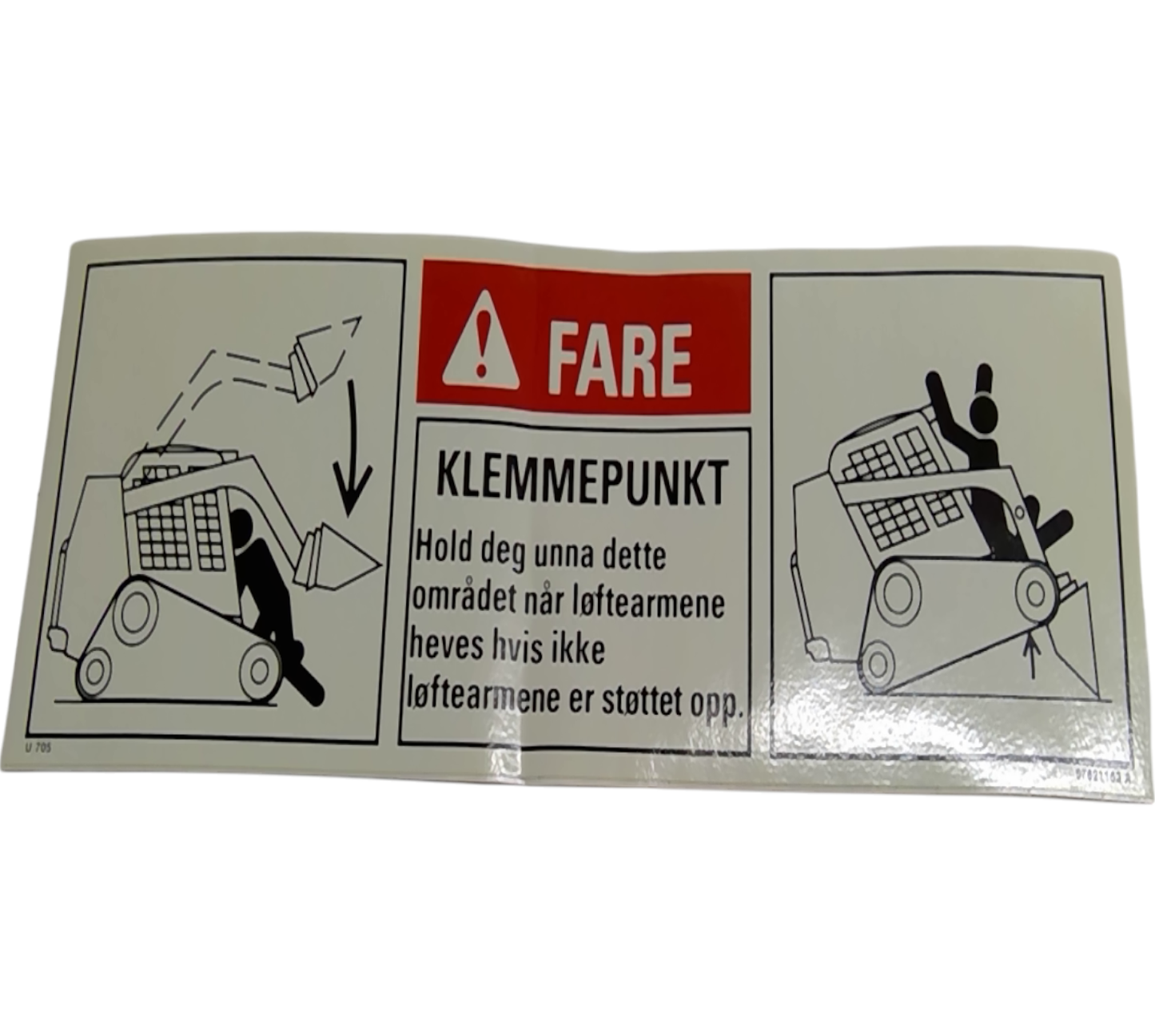 New OEM Genuine CNHi, Decal - Part # 87621163