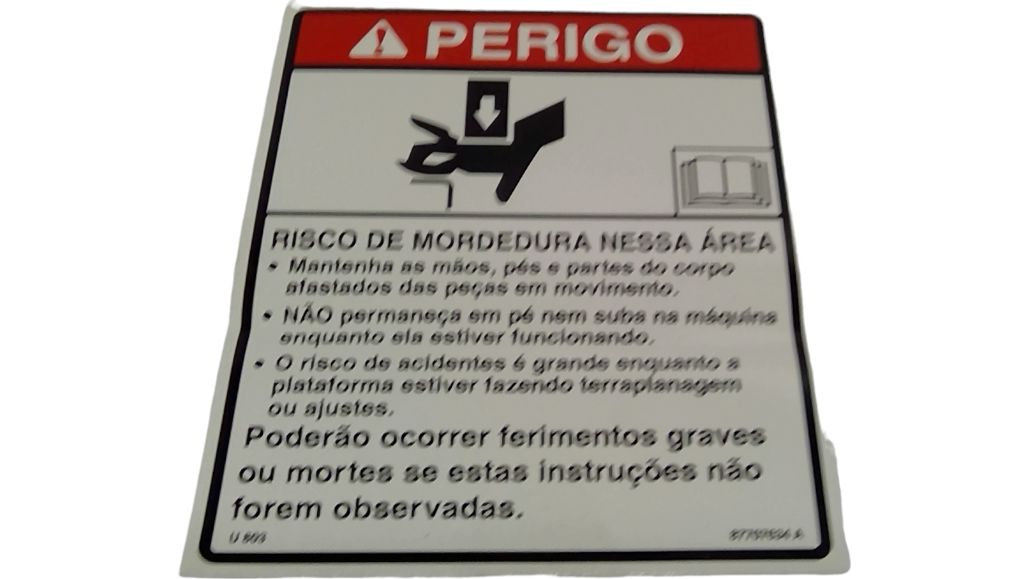 New OEM Genuine CNHi, Decal - Part # 87707634