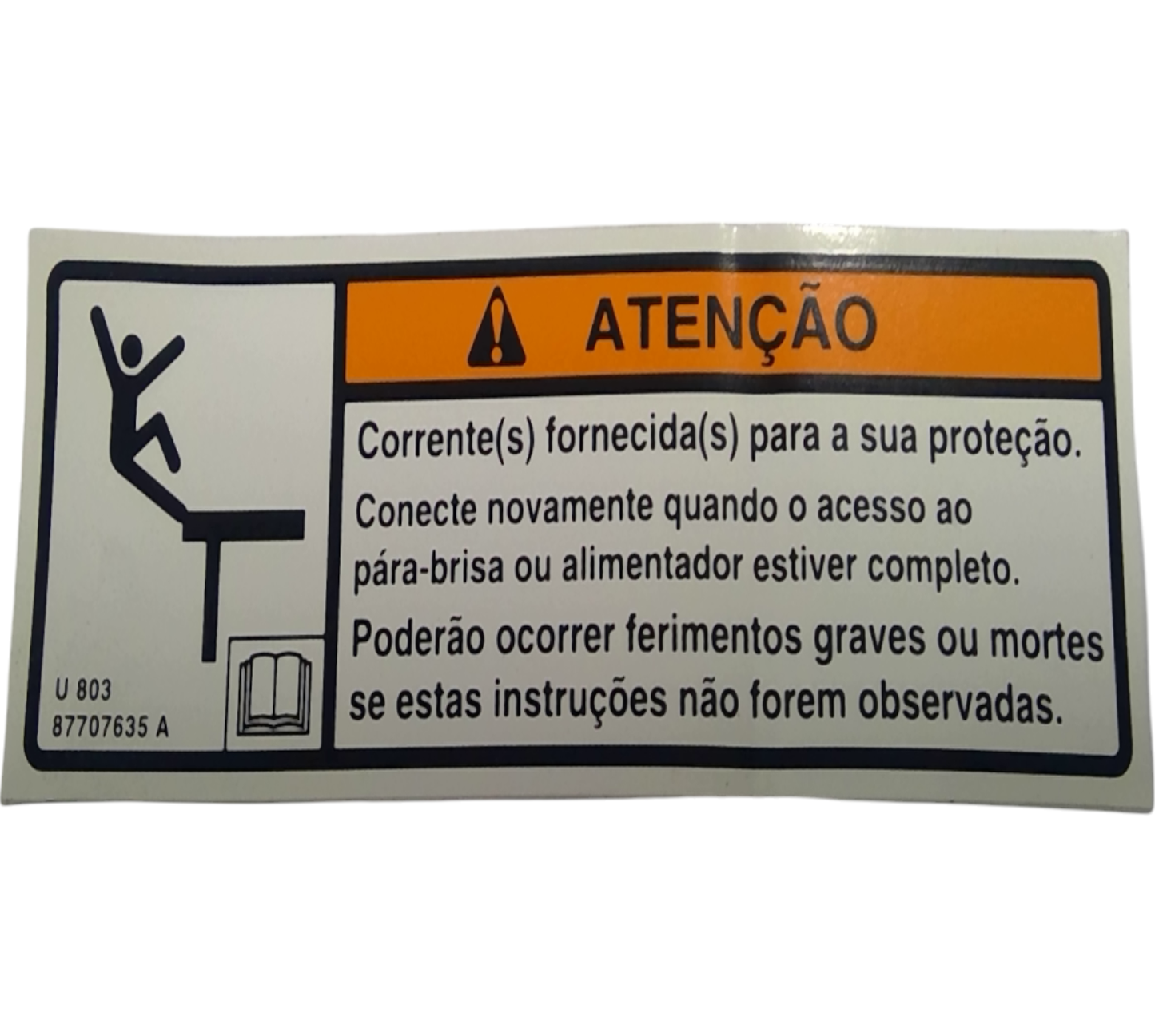 New OEM Genuine CNHi, Decal - Part # 87707635