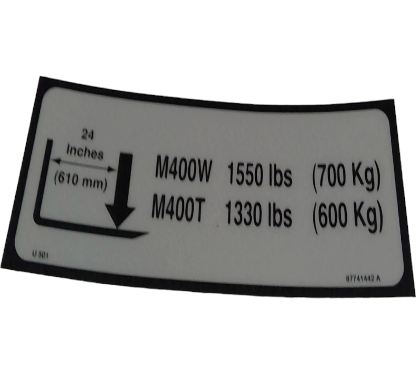 New OEM Genuine CNHi, Decal - Part # 87741442