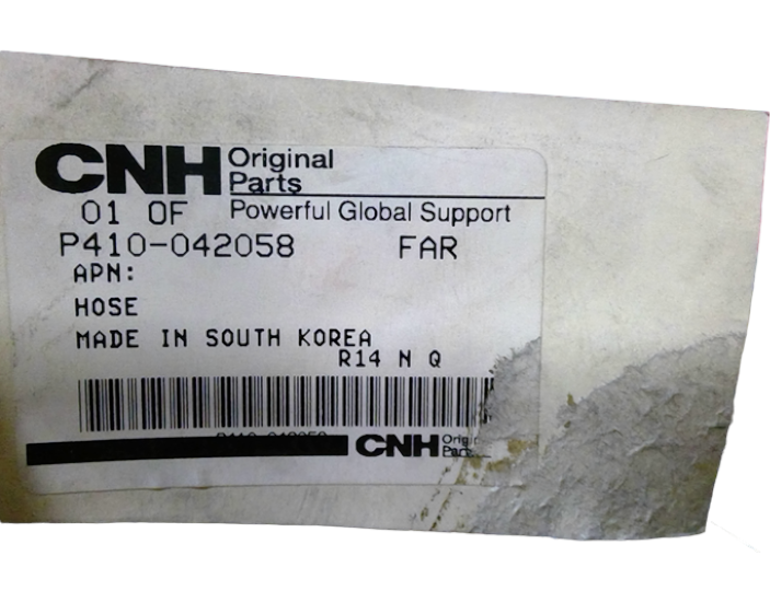 New OEM Genuine CNHi, Hose - Part # P410-042058