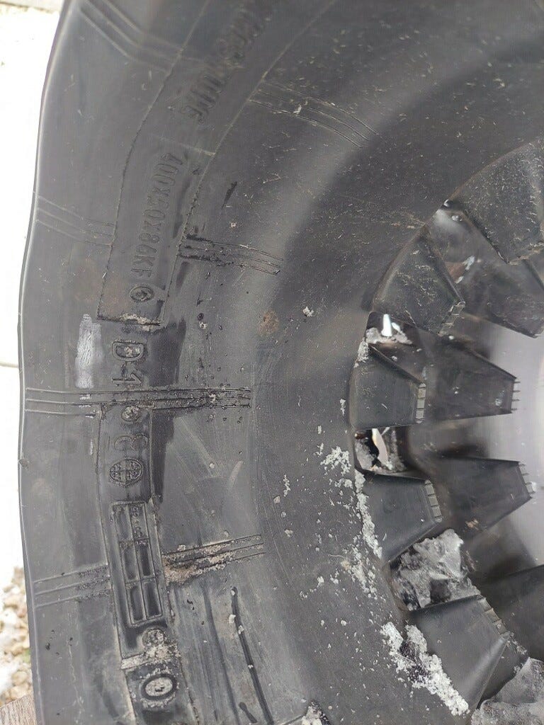 New OEM Genuine CNHi, Rubber Track - Part # 84158555