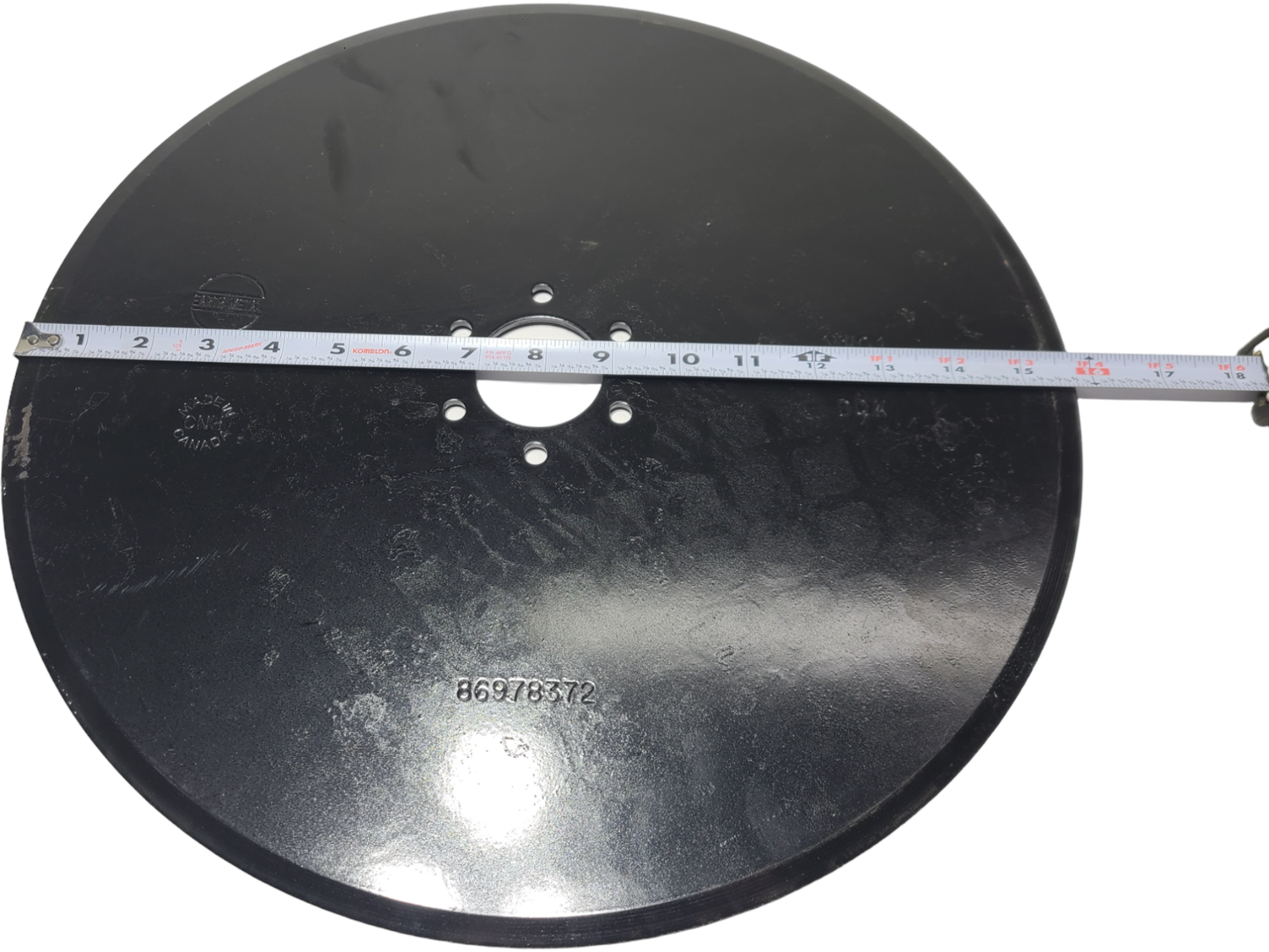 New OEM Genuine CNHi, Disc - Part # 86978372