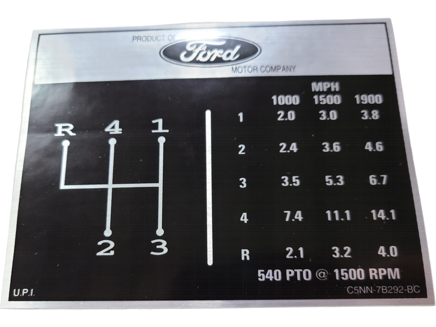 New OEM Genuine CNHi, Decal - Part # C5NN7B292BC