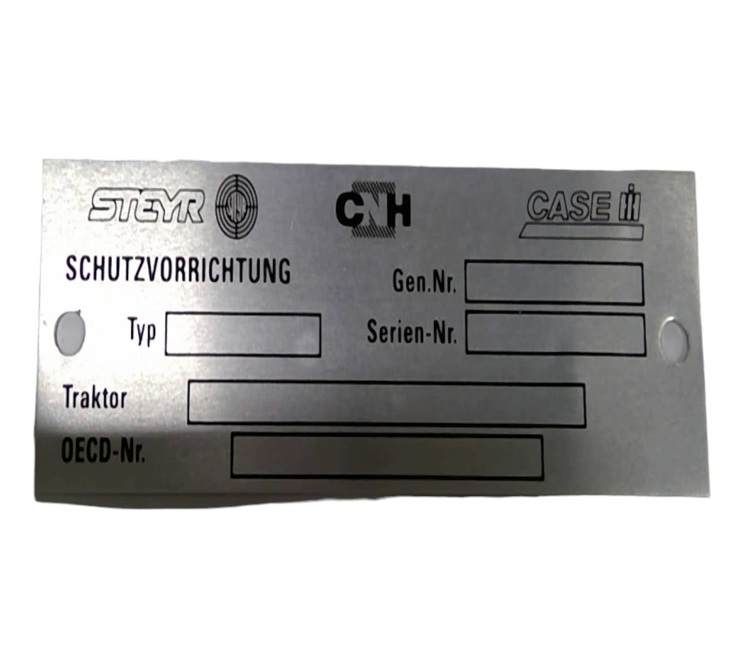 New OEM Genuine CNHi, Nameplate - Part # 1-34-577-358