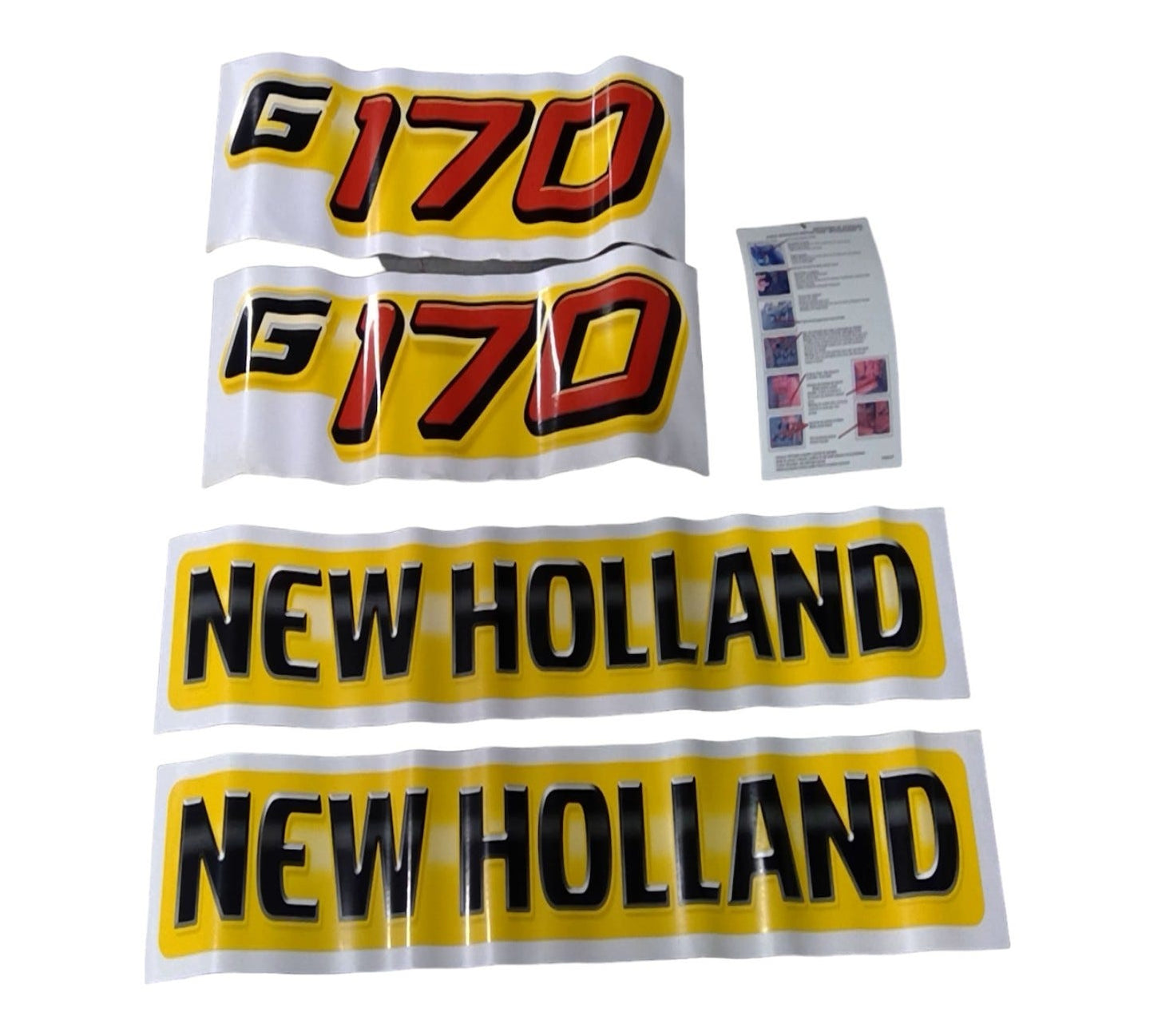 New OEM Genuine CNHi, Kit Decals - Part # 87362565