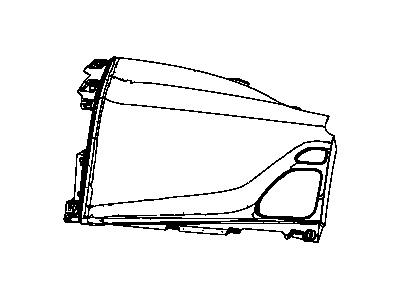 Bezel Instrument Panel Left