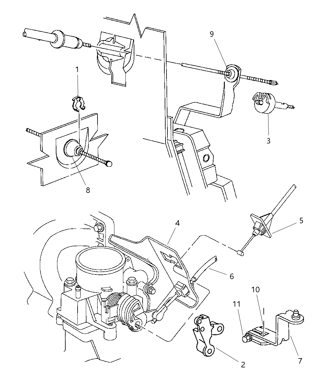 Cable, Throttle Control