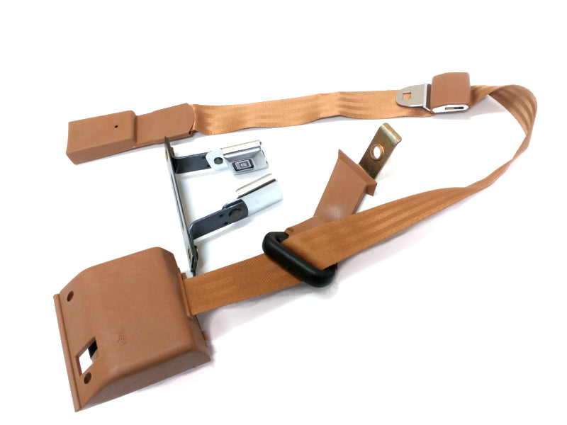 New OEM 1983-1991 GMC S/T Truck Driver Rear Seat Belt Beige, Part # 15618286