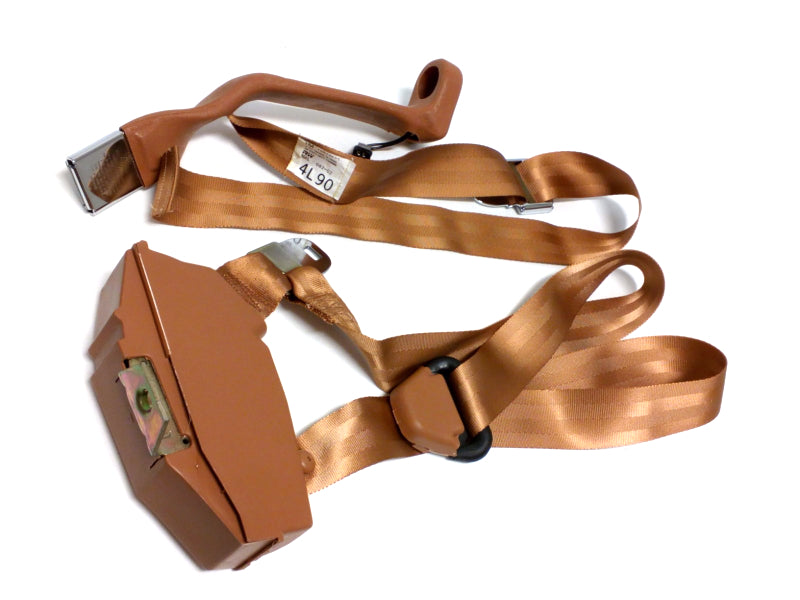 New OEM 1991-1994 GMC Blazer, Jimmy S/T Truck Driver Front Seat Belt Beige, Part # 15637011