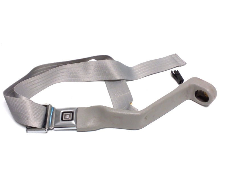 New OEM 1990–1993 Chevrolet Astro Van Left Driver Side Seat Belt (Gray) – Part # 15957555