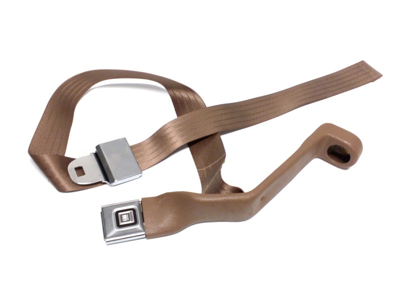 New OEM 1990–1993 Chevrolet Astro Van Left Driver Side Seat Belt (Brown) – Part # 15957556