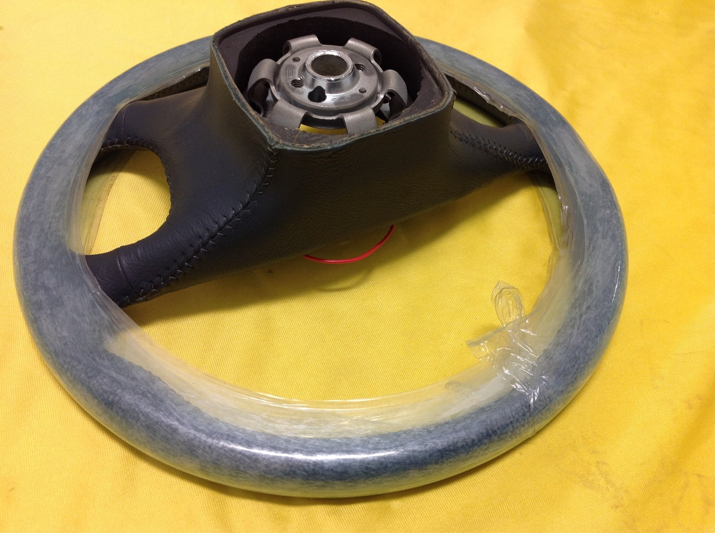 New OEM 1988-1991 Pontiac Grand Prix Blue Leather Steering Wheel, Part # 16750578