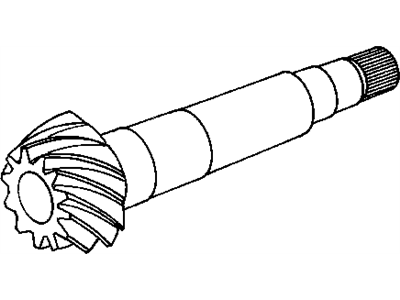 Gear Set, Matched, Transfer Shaft & Ring Gear