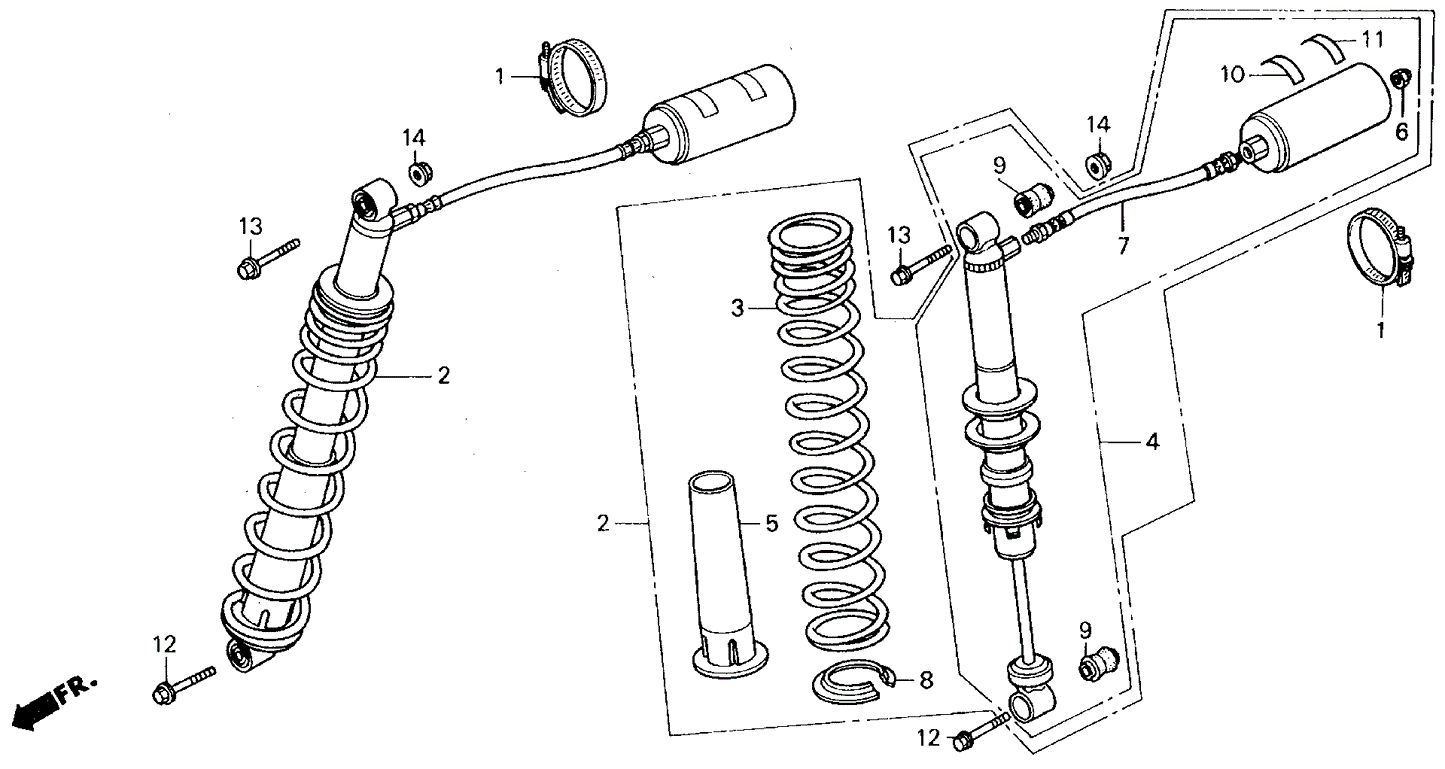 Bush, Shock Absorber