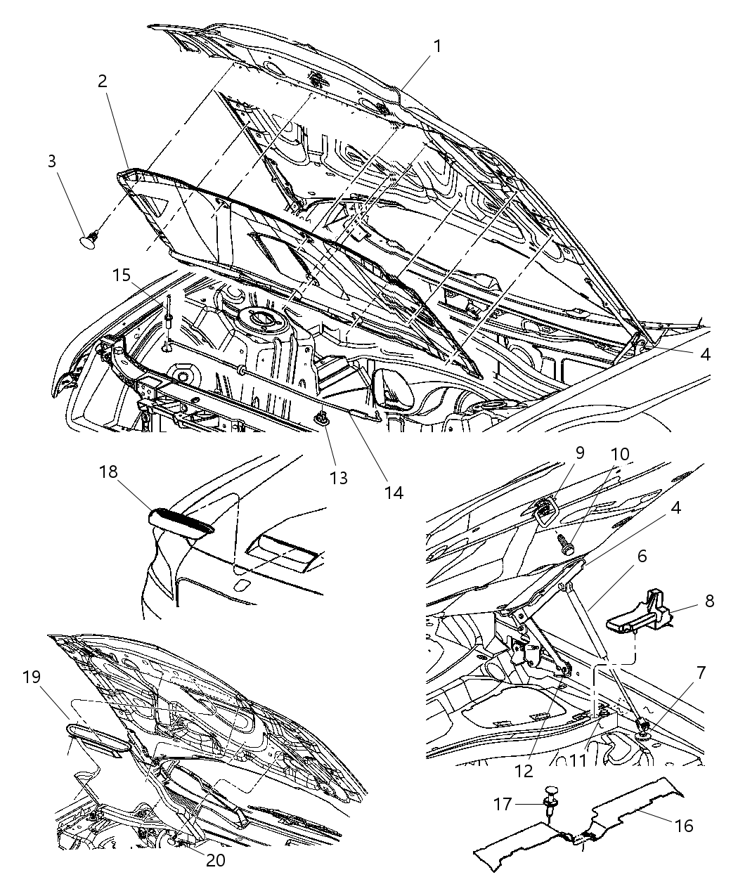 Panel Under Hood Appearance