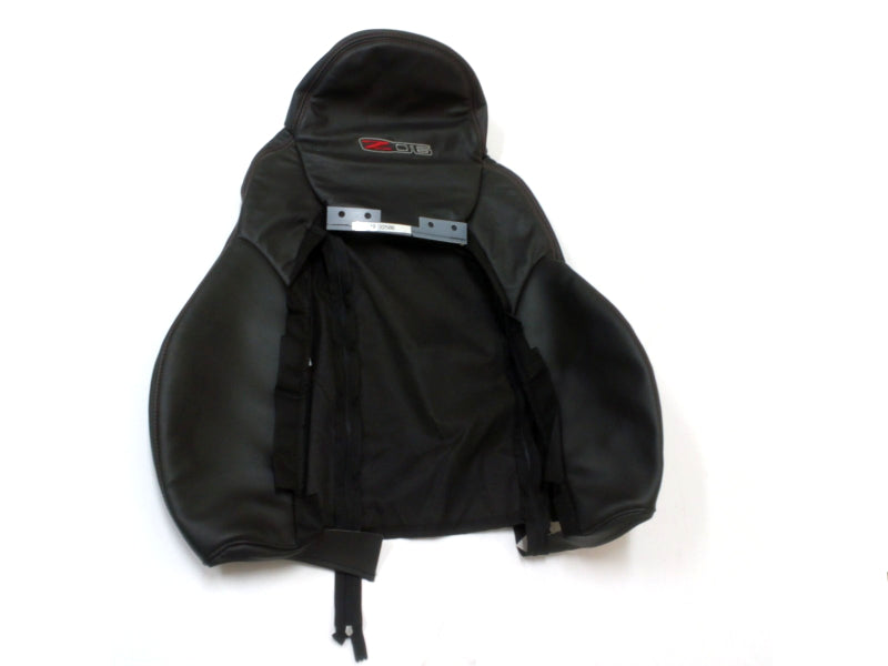 New OEM 2006 Corvette C6 Z06 Passenger Right Seat Cover Black Leather, Part # 19122586