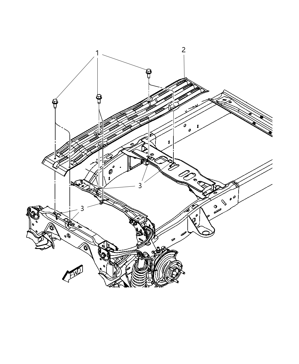 Skid Plate Transfer Case