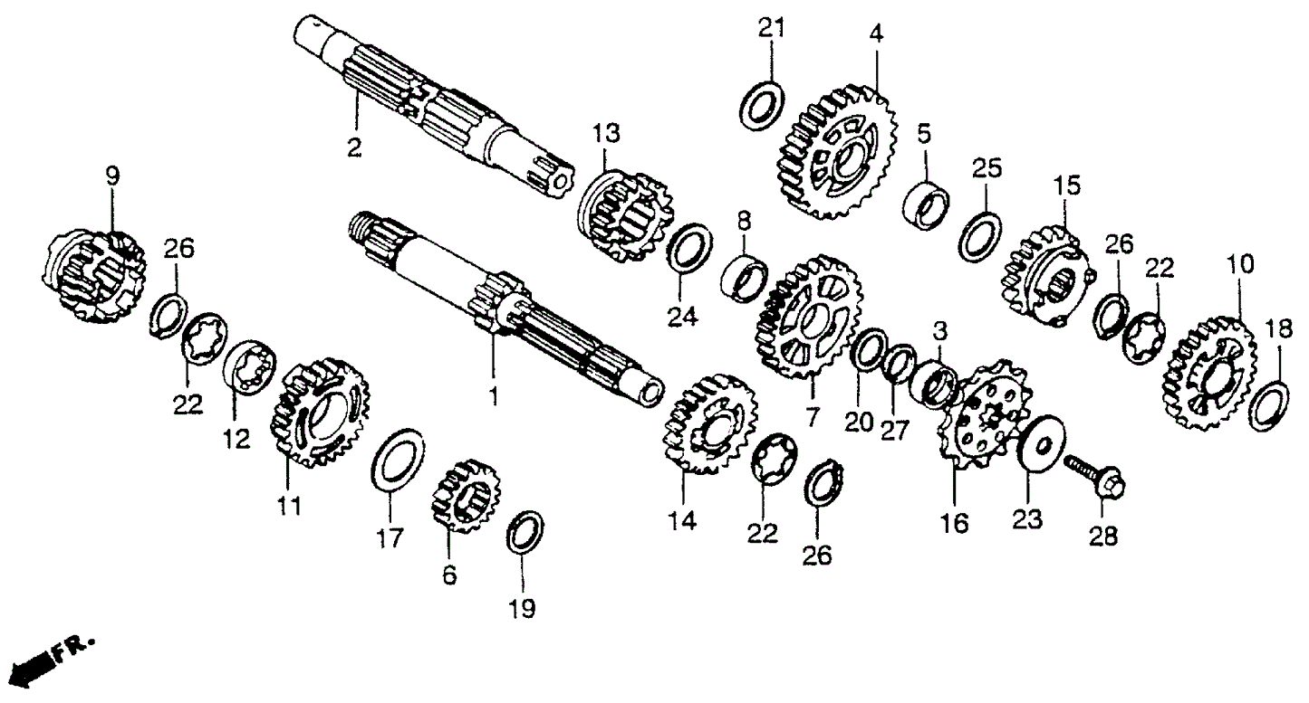 Countershaft