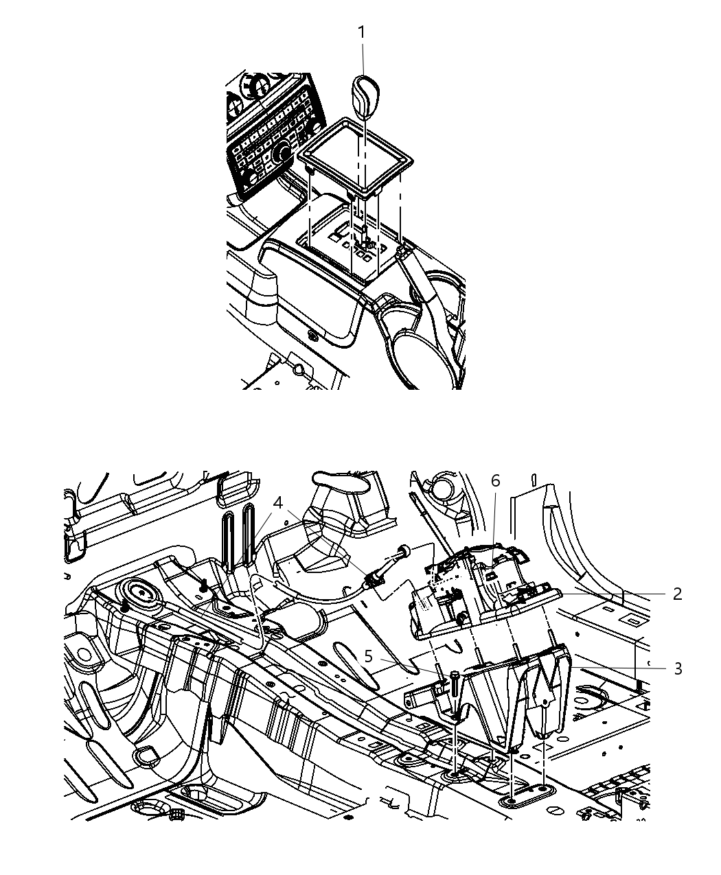 Bracket Transmission Shifter