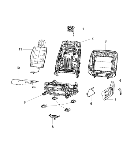 Cover Front Seat Anchor Bolt