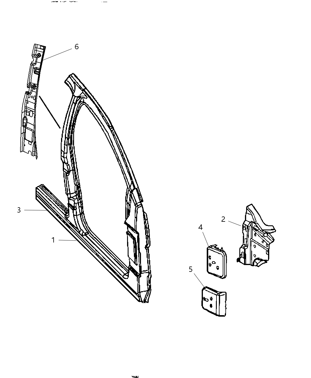 Panel Body Side Aperture Outer Front