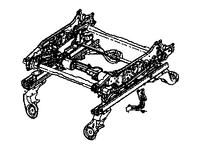New 2009-2012 Fits Chrysler 1500 Adjuster-Seat - Part # 68050642AA