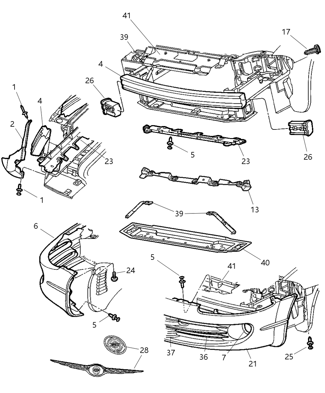 Brace Radiator Crossmember