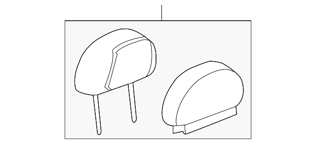 Shale Front Seat Head Restraint