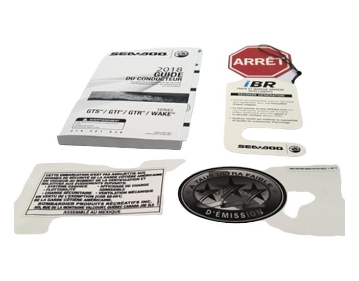 New OEM Genuine Bombardier Recreational Products, Documents Kit - Part # 295100768