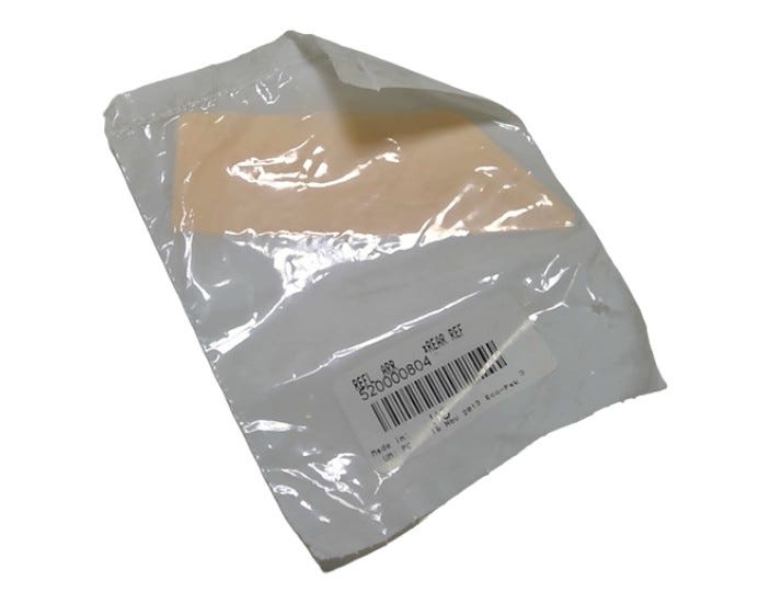 New OEM Genuine Bombardier Recreational Products, Lh Rear Reflector Yellow - Part # 520000804