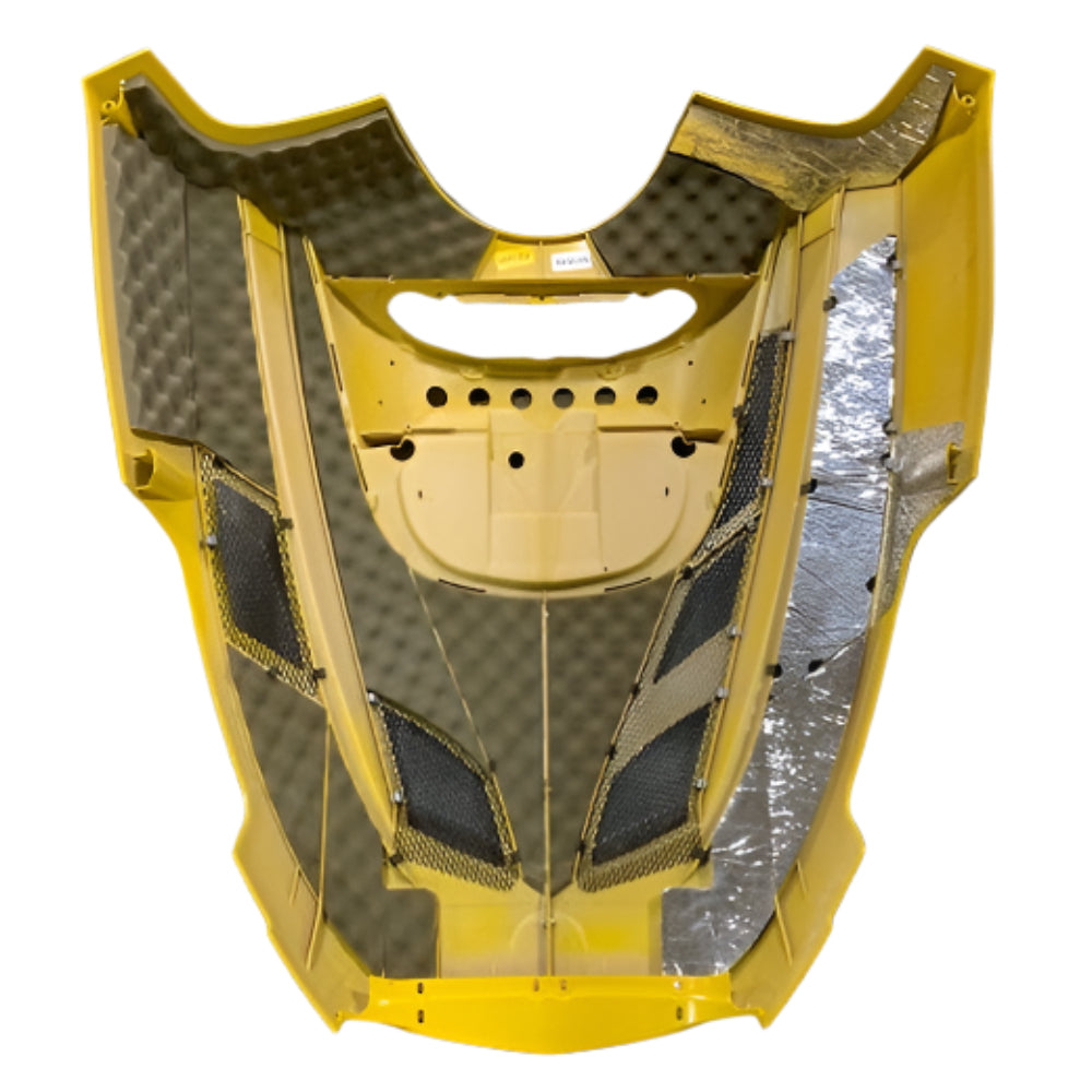 New OEM Genuine 2008-2010 Skandic Bombardier Recreational Products, Hood Pre Asm Yellow - Part # 605155308