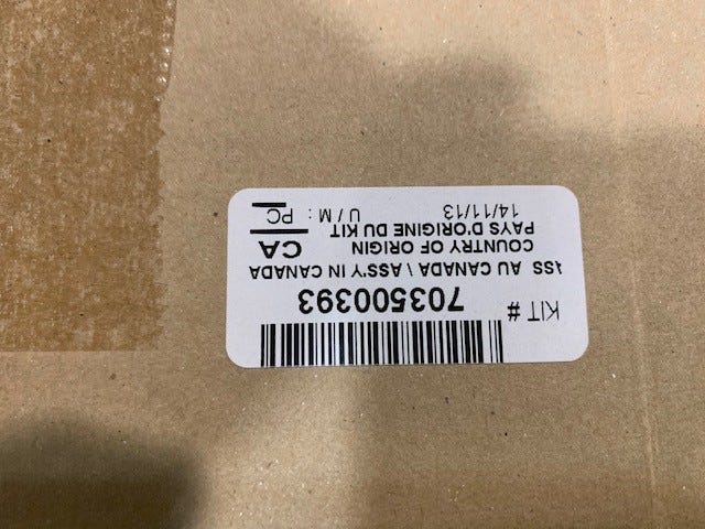 New OEM Genuine Bombardier Recreational Products, Front Fender Green - Part # 703500393