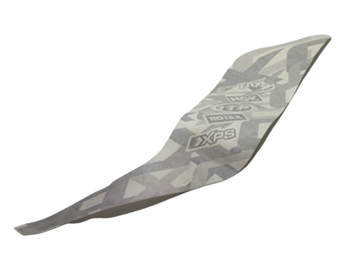 New OEM Genuine Bombardier Recreational Products, Decal Sponsor Rh - Part # 704906077