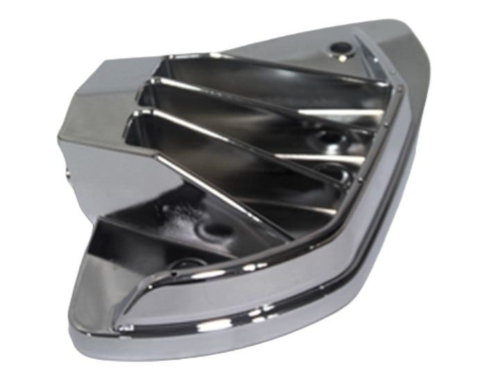 New OEM Genuine Bombardier Recreational Products, Chrome Lh Front Footrest - Part # 705006390