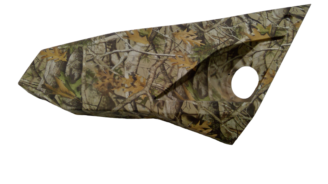 New OEM Genuine Bombardier Recreational Products, Camo Rh Center Cage Panel - Part # 705007024