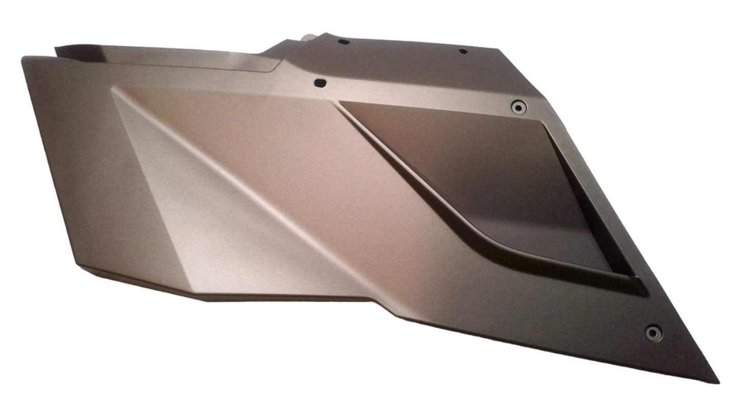 New OEM Genuine Bombardier Recreational Products, Deep Pewter Satin Lh Rear - Part # 705008355