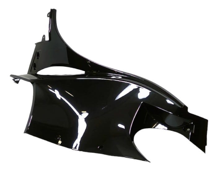 New OEM Genuine Bombardier Recreational Products, Panel Body Up L B-266 - Part # 705008728