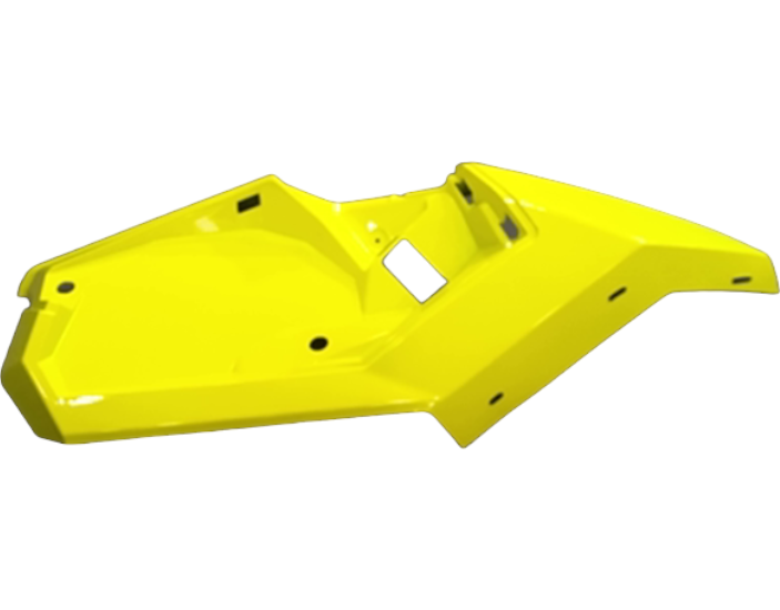 New OEM Genuine Bombardier Recreational Products, Rh Front Fender Sunburst - Part # 705012062